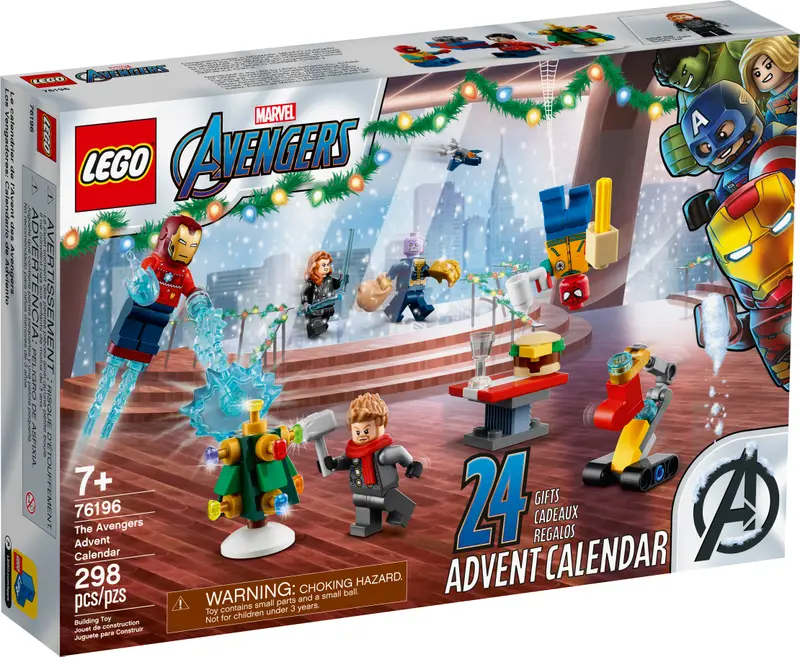 Calendrier de l'Avent Lego Avengers 2021