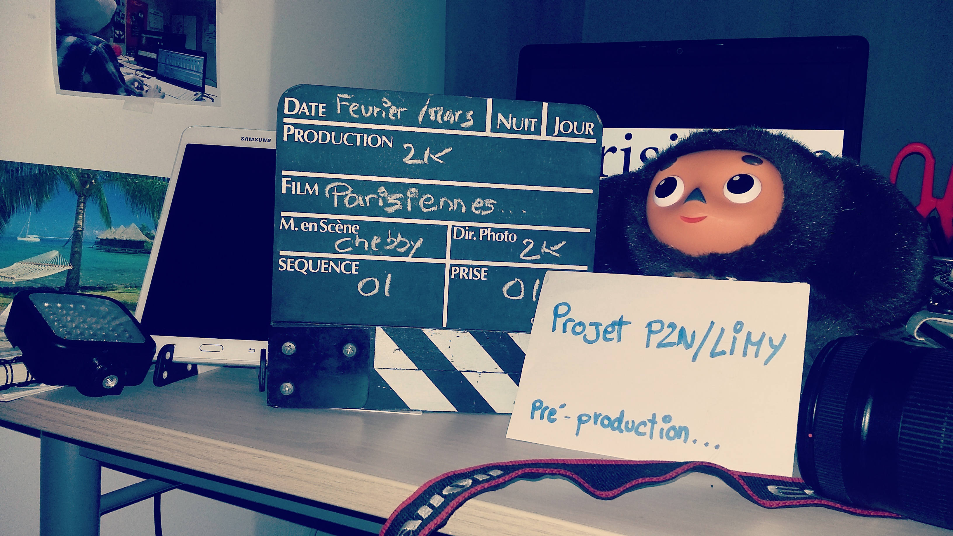 Prise de vue en studio